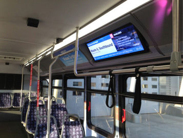 14.9 &quot; 1080p를 가진 hd 미디어 플레이어 와이파이 인터넷 똑똑한 텔레비젼 버스 디지털 방식으로 signage