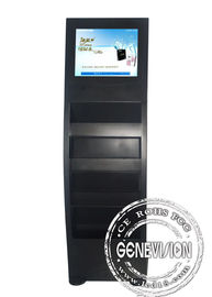 흑인 신문 키오스크 디지털 신호 지지 SD 카드 / USB 포트