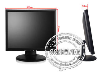 HD 20.1 인치 CCTV LCD 감시자 800×600 해결책 500cd/㎡ 광도