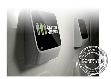 WC 벽 산 터치스크린 감시자 화장실 광고, 화장실 디지털 방식으로 매체 Signage