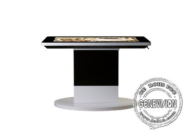 다방 똑똑한 안드로이드 터치스크린 테이블 상업적인 LCD Dinning 테이블을 위한 20 점 접촉 IPS 43inch 접촉 테이블