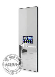 49inch 밝은 거울 벽 산 LCD 디스플레이 몸 감지기 붙박이 LG 본래 패널 원격 제어 디지털 방식으로 Signage