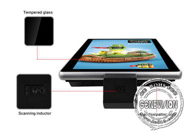 1080p 바 코드 스캐너 벽 산 LCD 디스플레이 소매점 원격 제어 광고