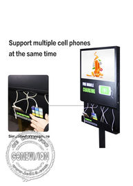 21.5 인치 LCD 와이파이 디지털 방식으로 Signage 간이 건축물 지원 인조 인간과 Iphone 위탁
