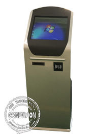 19 인치 은행 대기열 발권기 셀프 서비스 키오스크 프린터 NFC 터치 컴퓨터 키오스크