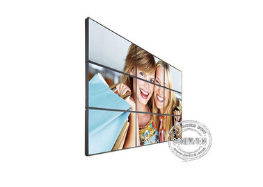 매우 좁은 날의 사면 HD 9 스크린 영상 벽 디지털 방식으로 signage 16.7M LCD 패널