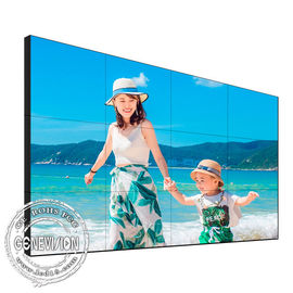 데이지 화환 와이파이 LCD 디스플레이 55 인치 이음새가 없는 0.88mm 좁은 날의 사면 LG 본래 영상 벽