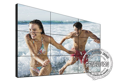 회의 벽 산 평면 화면 텔레비젼 4K 46 인치 Hd 3*3 Lcd 광고 전시