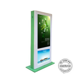 토템 옥외 디지털 방식으로 Signage LCD 광고 스크린 광도 2000 Nits 감시자
