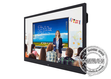55 - 86 인치 움직일 수 있는 OPS 터치스크린 똑똑한 LCD 화이트보드 간이 건축물 안드로이드 학교 교육 위원회