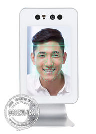 10.1” 터치스크린 간이 건축물 디지털 방식으로 Signage 3D 얼굴 인식 사진기 각자 서비스 POS 지불 기계