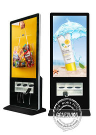 공항을 위해 디지털 방식으로 Signage 휴대전화 무선과 USB 충전소를 광고하는 안드로이드 4G 5G