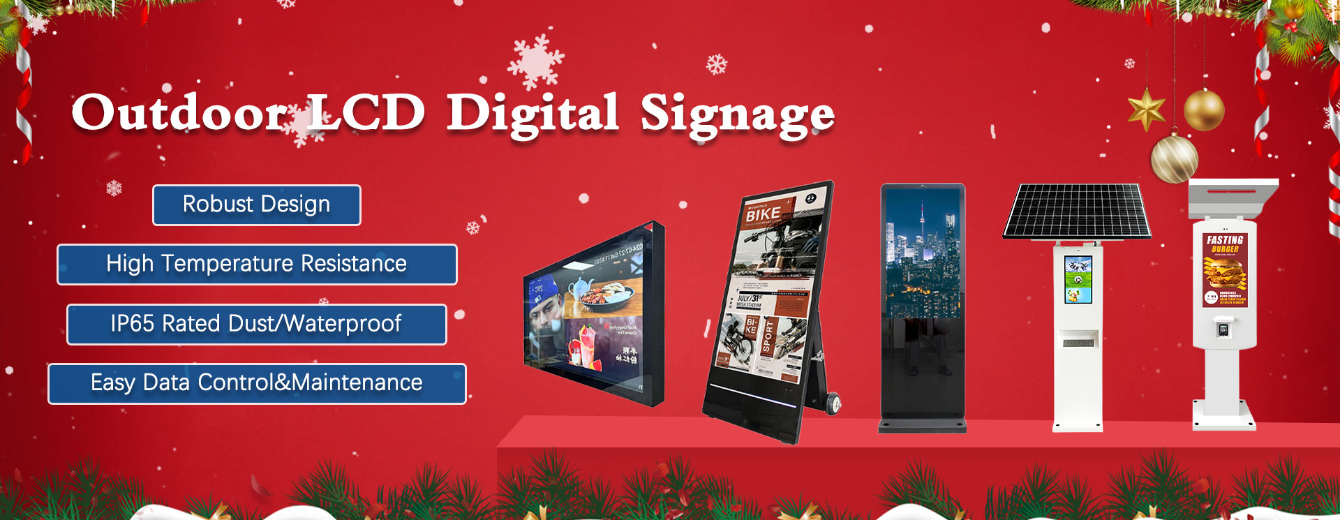 품질 와이파이 디지털 간판 공장