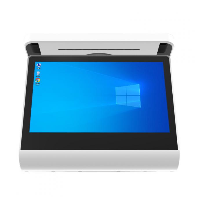 안드로이드 데스크톱 듀얼 스크린 현금 등록 스크린 80mm 프린터 및 스캐너 11.6인치 + 11.6인치 2GB + 32GB POS 시스템 기계 터미널 0