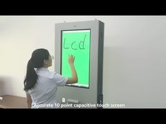 영수증 프린터와 QR 코드 스캐너가 있는 32인치 야외 터치 스크린 셀프 서비스 키오스크