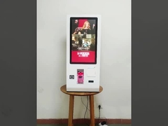 24인치 호텔 리셉션 데스크 체크인 아웃 셀프 서비스 지불 기계 카드 배포장치