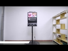 바닥 스탠드 안드로이드 디지털 사이니지 21.5' 5G 무선 전화 충전 LCD 광고 화면