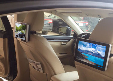10.1 인치 HD는 Signage, 차 머리 받침 디지털 방식으로 광고 스크린 핵심 택시 디지털 방식으로 이중으로 합니다