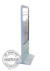 55 인치 Lcd 터치스크린 간이 건축물 광고 Signage 디지털 방식으로 게시판 전시 500cd/M2