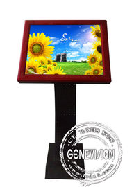 HD 감지기 터치스크린 간이 건축물 디지털 방식으로 가득 차있는 Signage, 19 인치 LCD 광고 선수