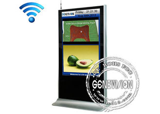 55 인치 네트워크 디지털 방식으로 Signage, 1500:1 대조 비율 LCD 스크린