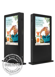 옥외 광고 전시 방수 옥외 디지털 방식으로 Signage 안드로이드 체계를 가진 46 인치 유리제 패널