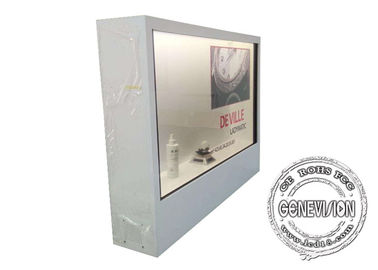 전시회를 광고하기 위한 고정 헤드 디스크 안드로이드 투명한 LCD 진열장