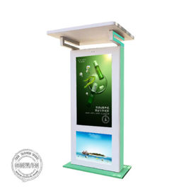 토템 옥외 디지털 방식으로 Signage LCD 광고 스크린 광도 2000 Nits 감시자