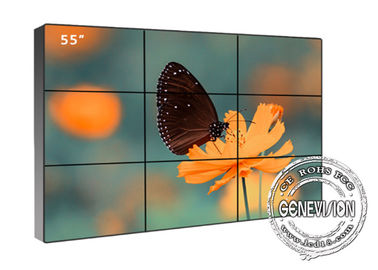 3 x 3 영상 벽 관제사 HD를 가진 LCD 디지털 방식으로 Signage 영상 벽 쪼개는 도구