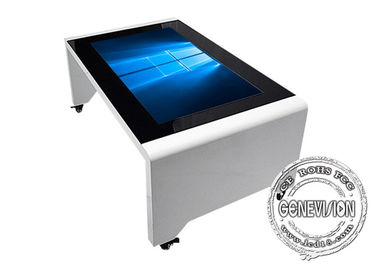 터치스크린 디지털 방식으로 전기 용량 Signage 43&quot;를 Windows 체계를 가진 커피/탁자 방수 처리하십시오