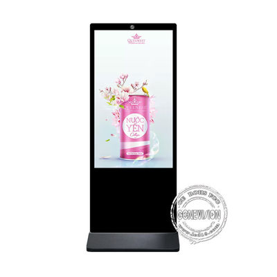450nits 49 Inch Face Recognition Floor Stand Digital Signage