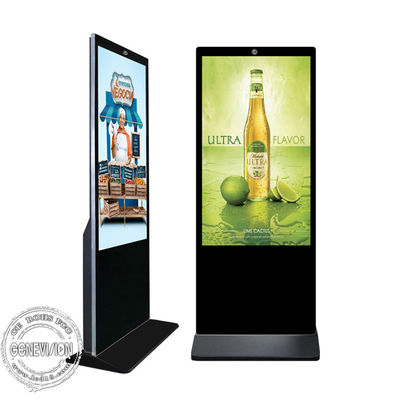 450nits 49 Inch Face Recognition Floor Stand Digital Signage