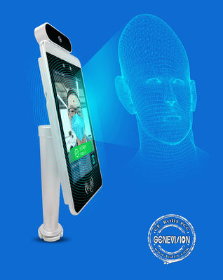 ROHS 8 Inch Face Recognition Touchless Infrared Temperature Scanner