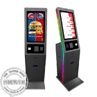 Touch Screen 27'' Cash Payment Kiosk With NFC Pos Termianl And Camera
