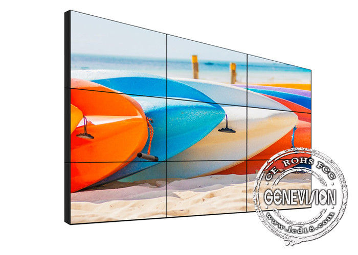 삼성 큰 스크린 디지털 방식으로 Signage 영상 65 인치 3.5mm 좁은 날의 사면 700cd/m2 높은 광도