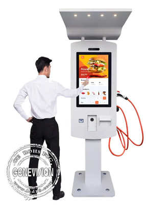 32인치 방수 셀프 서비스 키오스크 EV 충전기 LED 램프로 운전