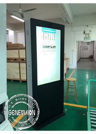 HDMI 입력을 가진 LCD 디지털 방식으로 Signage 터치스크린 간이 건축물 감시자를 광고하는 온도 조종 반대로 섬광
