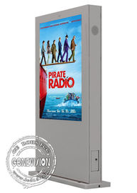 55 인치 방수 디지털 방식으로 Signage PCAP 터치스크린 LCD 광고 토템 감시자
