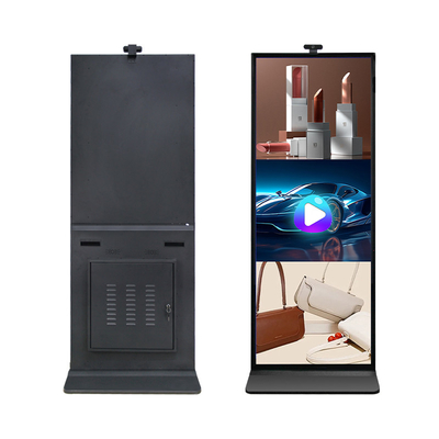 70' 수직 전체 화면 4K IR 터치 화면 LCD 카메라로 확장 광고 키오스크