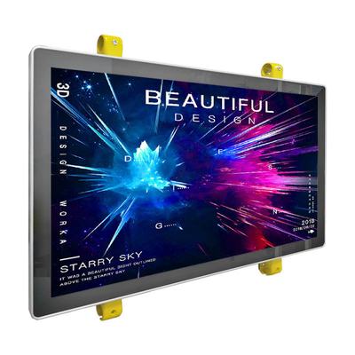 32인치 4G LTE 12V 수직 뱅달 방지 버스 대중 교통 차량용 디지털 사이니지
