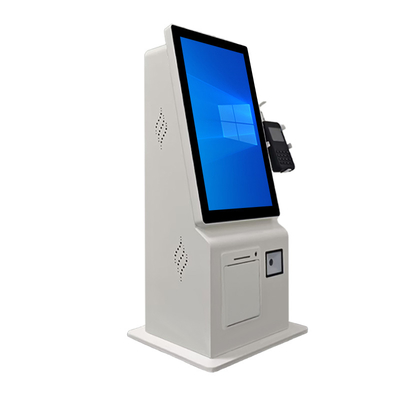 15.6인치 카운터탑 프린터 QR 코드 스캐너 셀프 서비스 주문 기기 POS 포함