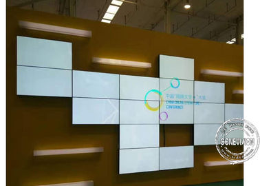 불규칙한 형태 디지털 방식으로 Signage 영상 벽 Frameless Lcd 감시자 55