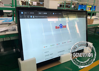 HDMI 안으로와 usb 포트 터치스크린을 가진 최고 큰 100 인치 벽 산 LCD 화면 표시 모니터