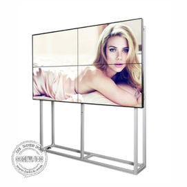 가득 차있는 HD LCD 디지털 방식으로 Signage 이음새가 없는 영상 벽 부류를 가진 55 인치 매우 얇은 날의 사면