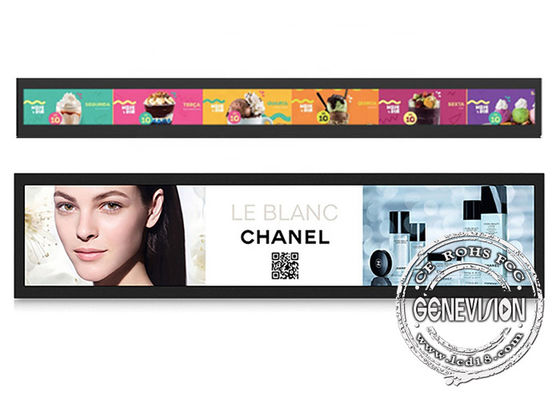 스트레치트 LCD가 디스플레이한 36.6 인치 700 cd/M2 4G 벽걸이용은 10이지 시스템을 얻습니다