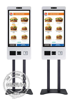 5.0mpx 웹 카메라와 350 cd/M2 16.7M 자급식 지불 터미널