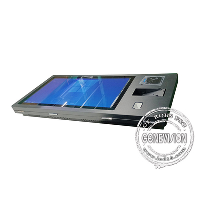 Windows 10 OS가 설치된 벽걸이형 i3 i5 i7 자동 주문 터치스크린 키오스크